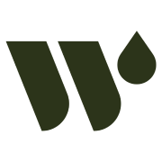 WaterHog's symbol in the color olive green