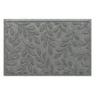 Incredible standard size WaterHog indoor/outdoor doormat with beautiful foliage pattern. Bi-level design perfect for scraping shoes and protecting floors. Made in the USA with eco-friendly materials.