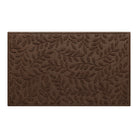 Beautiful deep brown all-weather WaterHog doormat made with recycled PET and durable rubber backing.