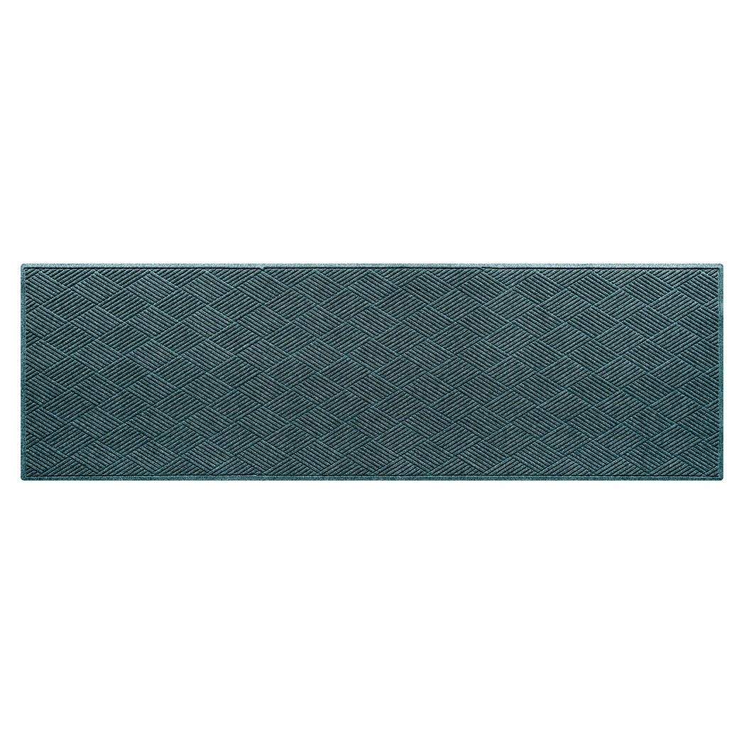 4x12 bluestone diamond pattern runner mat on a white background