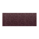WaterHog large doormat runner shown in dark red with a textured leaf pattern on a white background.