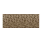 WaterHog large doormat runner shown in light brown with a textured leaf pattern on a white background.