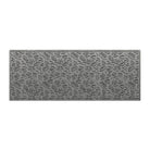WaterHog large doormat runner shown in grey with a textured leaf pattern on a white background.
