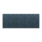 WaterHog large doormat runner shown in blue with a textured leaf pattern on a white background.