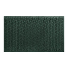 A durable WaterHog 3x5 indoor/outdoor door mat with a deep green chevron-like pattern, an American-made mat.