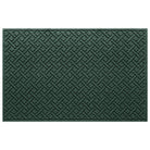 An extra large WaterHog Lattice outdoor door mat with a deep green eco-friendly surface.