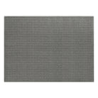 Overhead of a WaterHog traditional Squares, 6x8 doormat in a uniform grid light grey design; an American-made mat.