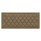 An Argyle WaterHog all-weather boot tray mat with a light tan, fast-drying surface all backed but Matterly durable rubber backing.