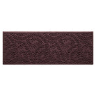 Boxwood WaterHog all-weather small runner with a deep wine red surface and curling botanical pattern.