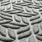 Blown-up view of the fade-resistant WaterHog surface creating a light grey, durable long-lasting doormat.