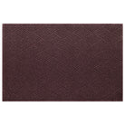 A Diamonds WaterHog 4x6 all-weather door mat with a deep wine red crisscrossing linear design.