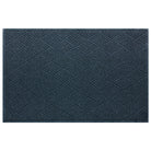 Quality WaterHog 4x6 quality door mat with a relaxed blue repeating squares design; an American-made mat.