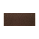 Authentic WaterHog 3x7 all-weather runner in a dark earthy brown crisscrossing linear pattern.