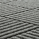 Close-up of Diamond's fade-resistant surface creating a light grey, long-lasting doormat.