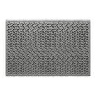 WaterHog 3x5 indoor/outdoor doormat in a light grey surface and repeating pet bones pattern.