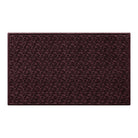 wine-red WaterHog doormat with a repetitive leafy surface on a white background