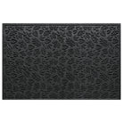 Fall Day WaterHog Extra  Large indoor/outdoor door mat with a deep grey fallen leaves, bi-level design.