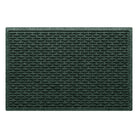 A 2x3 WateHog Hampton outdoor doormat in a green color with a raised repetitive small oval design.