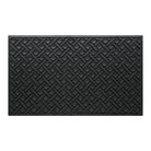 WaterHog Lattice 3x5 indoor/outdoor modern door mat with a deep grey surface, and durable rubber backing.