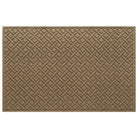 An OG WaterHog 4x6 indoor/outdoor doormat in a light tan eco-friendly surface.