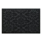 WaterHog Phoenix 2x3 indoor/outdoor doormat in dark grey, featuring a quad pedal floral design, displayed on a white background.