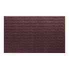 WaterHog 3x5 outdoor all-weather door mat with a deep wine red diagonal design, water-resistant surface, and durable rubber backing.