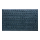 Quality WaterHog large outdoor door mat with a relaxed blue diagonal design, fade-resistant, rugged surface.