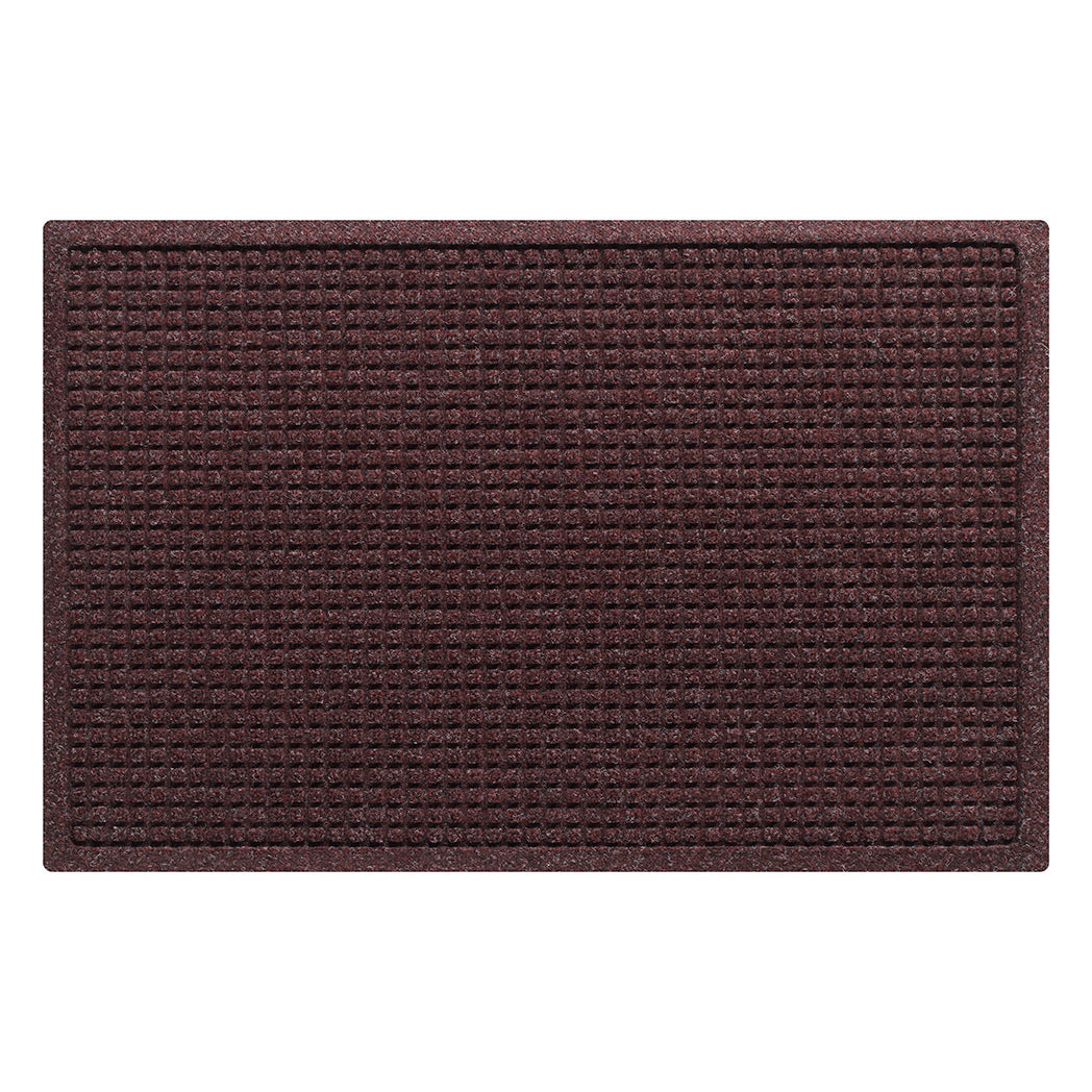 WaterHog WaterHog 2x3 outdoor all-weather door mat with a deep wine red, fade-resistant surface.