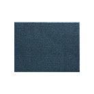 Overhead of a 3x4 WaterHog Squares indoor/outdoor mat with a relaxed blue, eco-friendly surface.