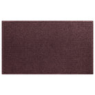 WaterHog Squares 4x6 all-weather door mat with a deep wine red, uniform grid design.