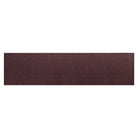 Extra-large classic Squares WaterHog indoor/outdoor runner mat with a deep red eco-friendly fade-resistant surface.