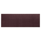 An authentic WaterHog  squares, 4x12 long runner mat with a deep wine red, uniform grid design perfect for indoor or outdoor use.